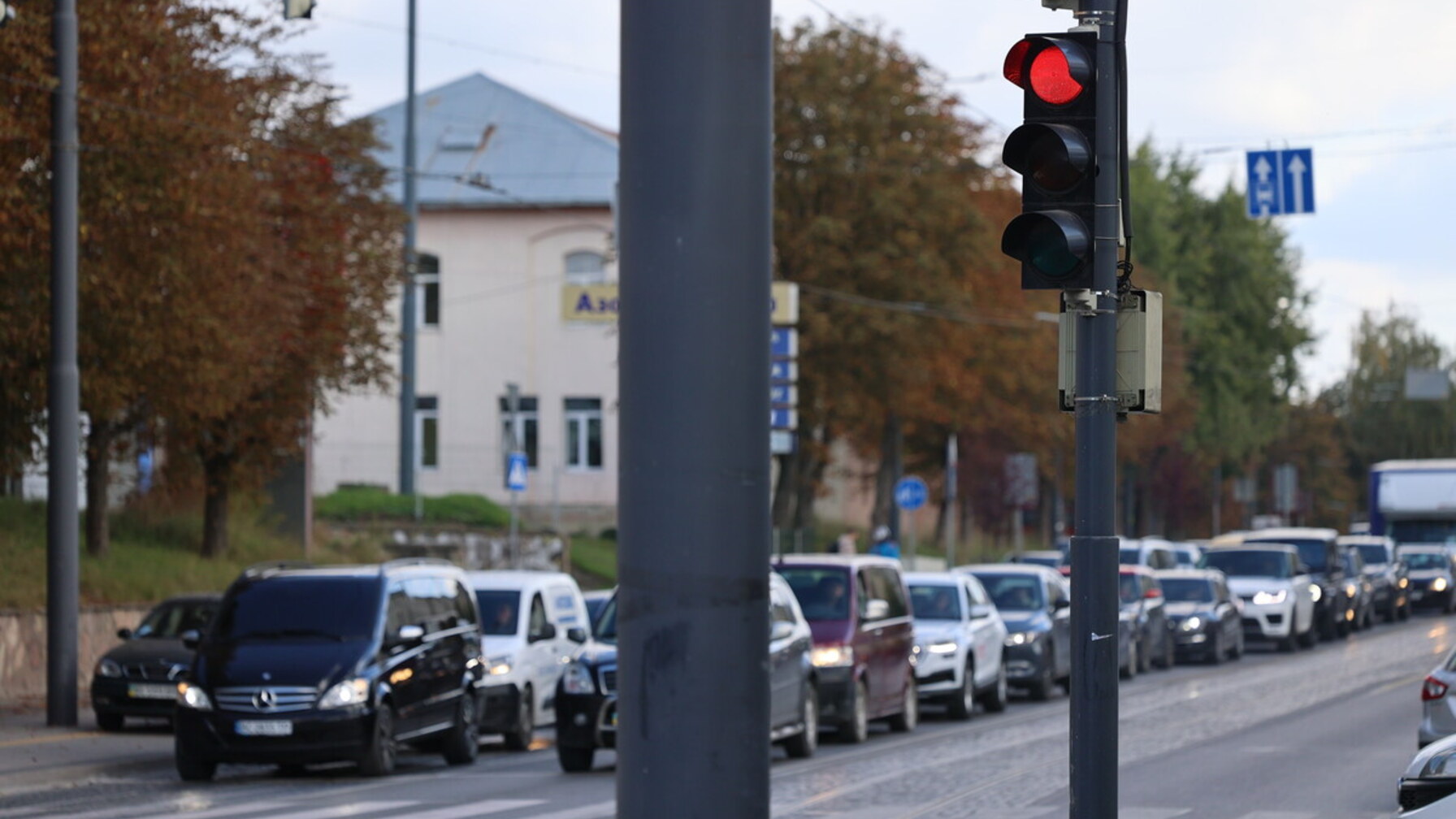 Во всех светофорах во Львове предусмотрено резервное электропитание.