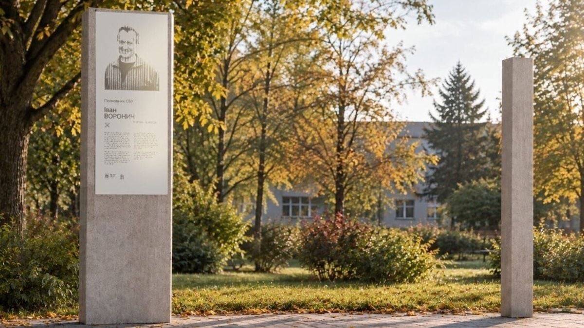 In Lwiw wird eine Gedenkstätte für den Offizier des Sicherheitsdienstes (SBU), Iwan Woronitsch, errichtet.